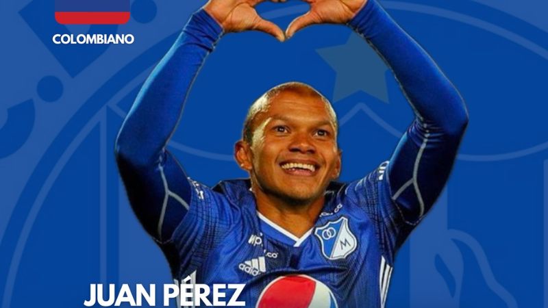 El delantero colombiano Juan Pérez, se convierte en nuevo refuerzo de Victoria.