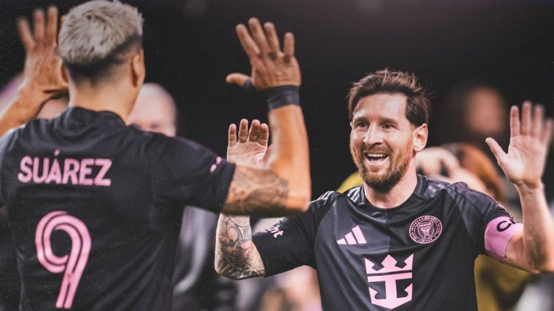El astro argentino, Lionel Messi, anuncia su llegada a Honduras para enfrentar a Olimpia, en el estadio Olímpico.