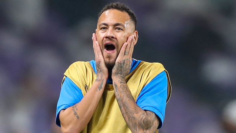 Neymar anuncia que el Mundial de 2026 será el último para él con la selección de Brasil.