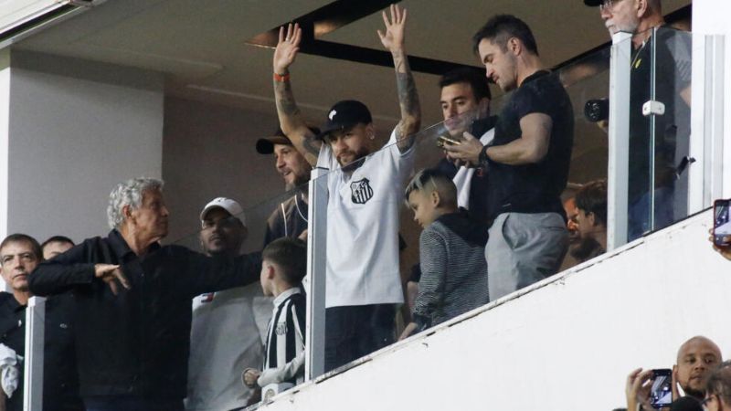 En Brasil ya se maneja el regreso de Neymar al equipo de sus amores, Santos.