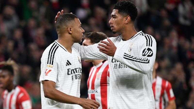 El delantero francés, Kylian Mbappé y el centrocampista inglés, Jude Bellingham, están comprometidos en llevar al Real Madrid al liderato.