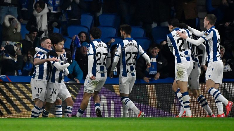 La Real Sociedad buscará la victoria el domingo en su visita al Valencia.