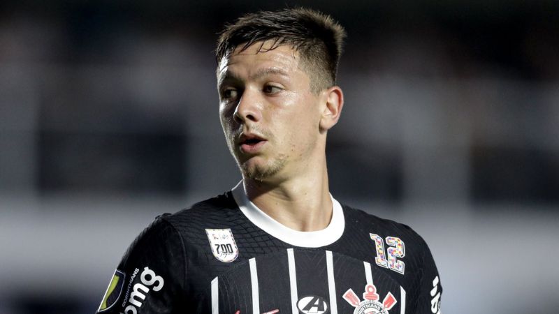 El argentino Rodrigo Garro participó en el inicio de la pretemporada del Corinthians de Sao Paulo.