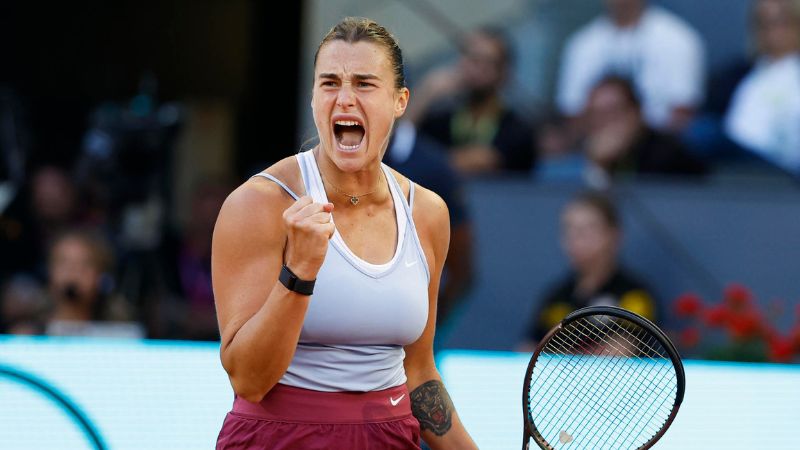 La bielorrusa Aryna Sabalenka se mantiene al frente de la WTA a nivel mundial.