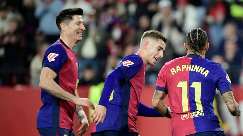 El Barcelona espera continuar con su contundencia en el partido frente al Rayo, el lunes.