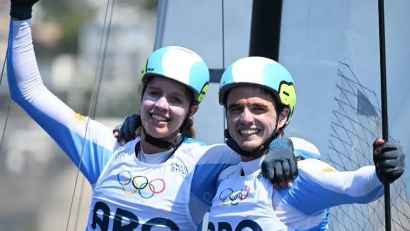 Eugenia Bosco hizo pareja en las competencias olímpicas con Mateo Majdalani.