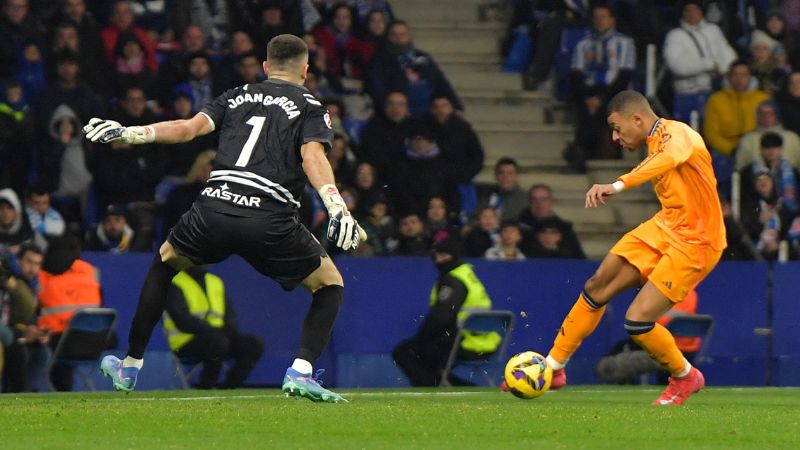 El Real Madrid extrañará a Kylian Mbappé, su goleador en la presente temporada.