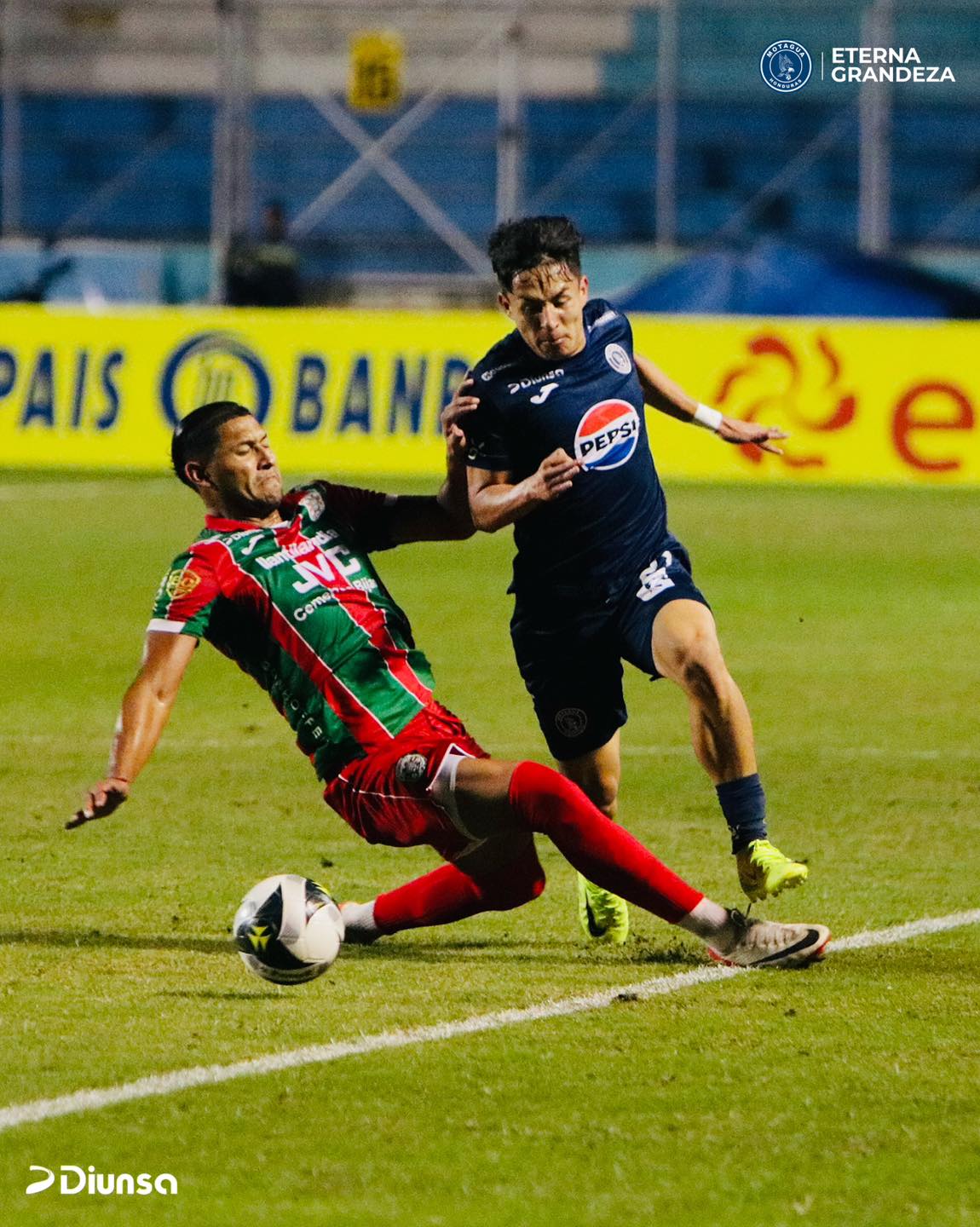 En el tercer partido del torneo de Clausura, Motagua igualó 2-2 ante Marathón en el estadio Nacional "Chelato Uclés".