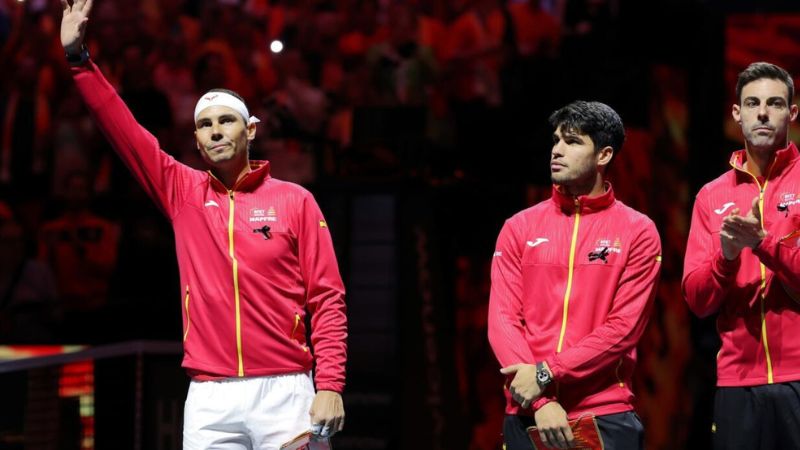 La última participación de Rafael Nadal fue en la Copa Davis junto a su compatriota Carlos Alcaraz.