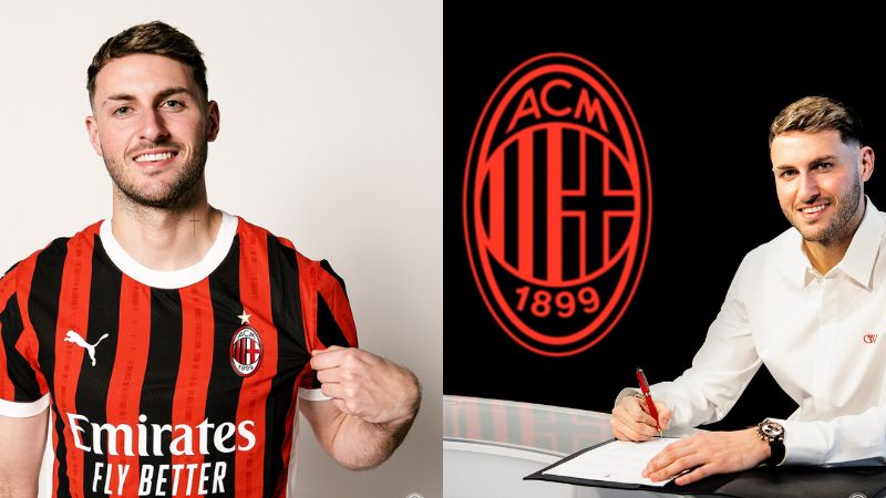 El AC Milan confirmó la contratación del mexicano Santiago Giménez.