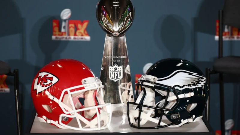 El Super Bowl enfrentará el domingo a los Kansas City Chiefs y los Philadelphia Eagles.