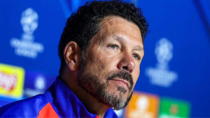 El técnico del Atlético de Madrid, Diego Pablo Simeone, considera que en el cruce contra el Real Madrid por la Champions todo puede suceder.