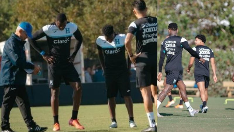 El seleccionador Reinaldo Rueda ya lleva dos días de trabajo con plantel completo.