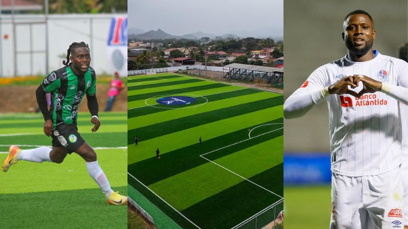 Los equipos Juticalpa FC y Olimpia se enfrentan en el estadio Óscar Peralta de San Francisco de La Paz.