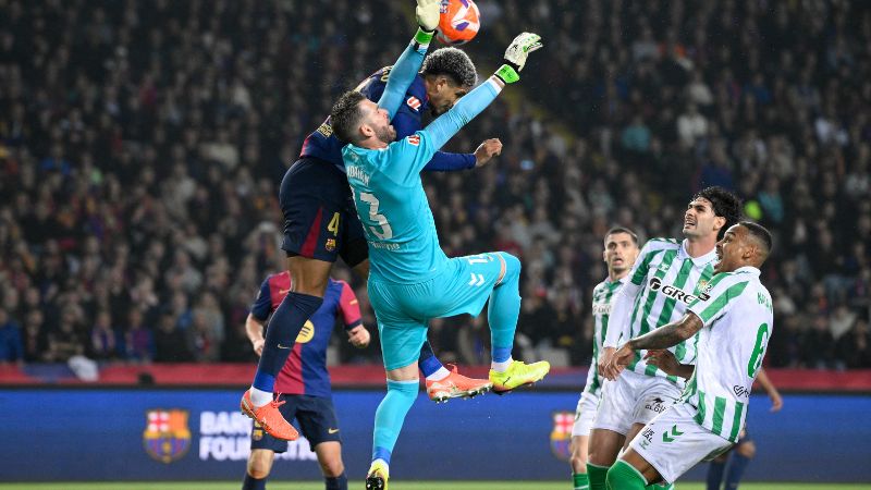 En el último partido, el Barcelona no pudo pasar del empate contra el Betis.