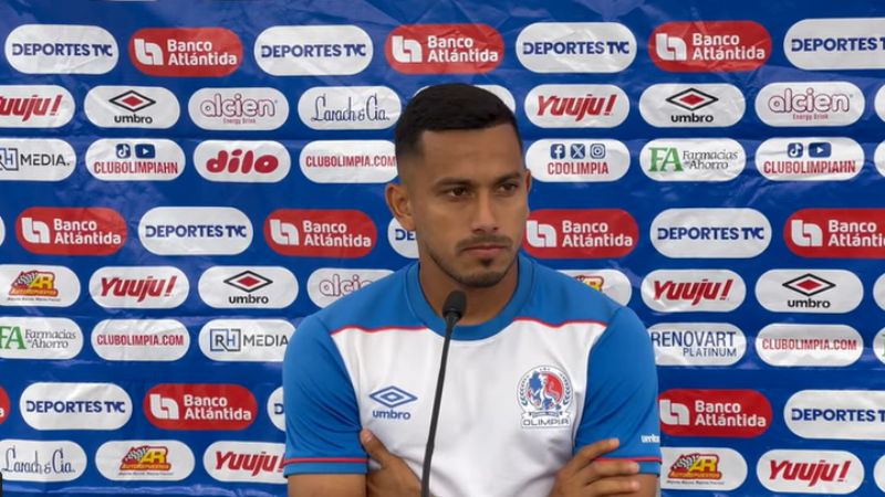 El mediocampista de Olimpia, Edwin Rodríguez, aseguró que en el equipo nunca hubo crisis.