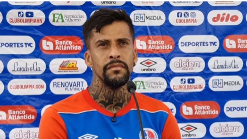 Gabriel Araujo espera que la mala racha de Olimpia termine el domingo contra Motagua.