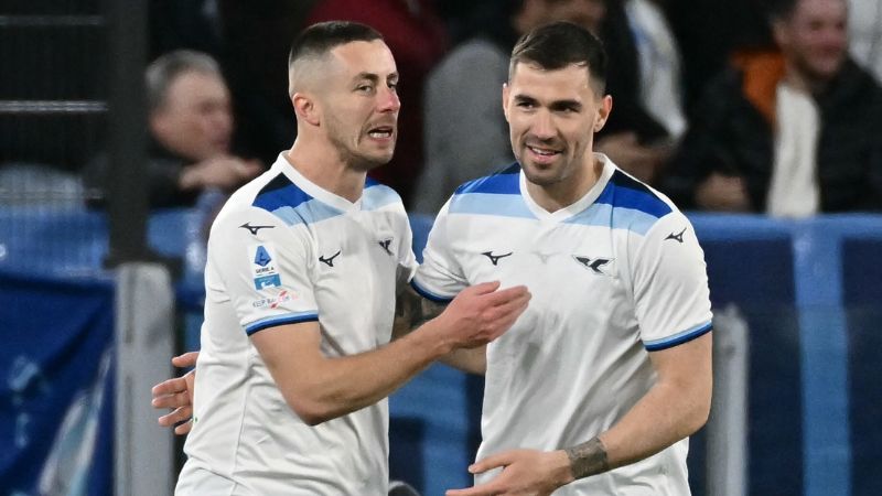 La Lazio le amargó la tarde a Atalanta, venciéndolo por la mínima diferencia.