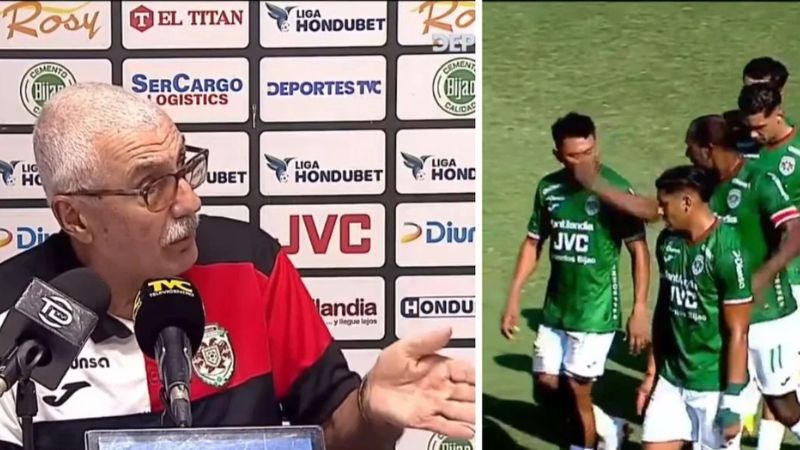 El técnico de Marathón, Manuel Keosseián, le resta importancia al incidente entre Alexy Vega y Juan Anangonó.