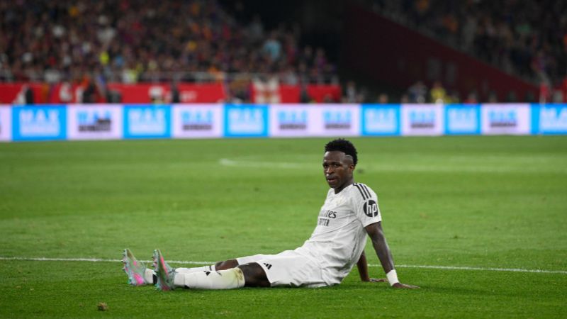 El brasileño Vinicius es el reflejo del Real Madrid en la presente temporada.