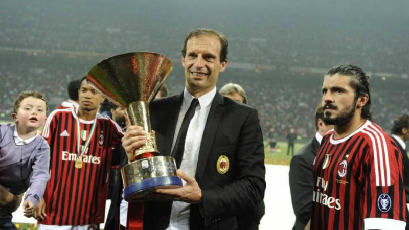 Massimiliano Allegri es anunciado como nuevo director técnico del Milan tras un año sin dirigir.