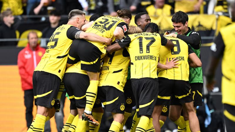 Borussia Dortmund se coló de último momento a la próxima Champions.