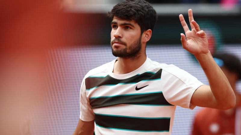 Carlos Alcaraz es la nueva referencia del torneo de Roland Garros.
