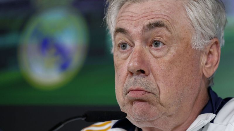 Carlo Ancelotti acepta que esta temporada ha sido muy difícil para el Real Madrid.