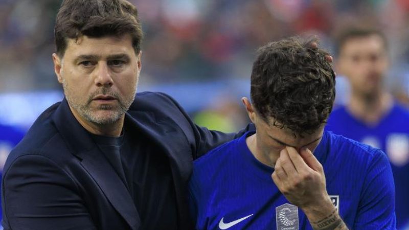 La ausencia de Christian Pulisic cuenta con el aval del seleccionador estadounidense, Mauricio Pochettino.