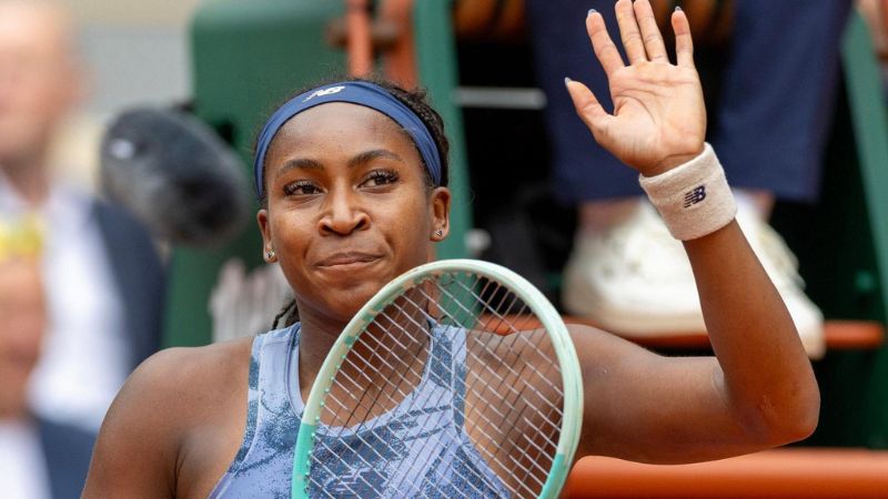 Coco Gauff es una de las favoritas en el actual Roland Garros.