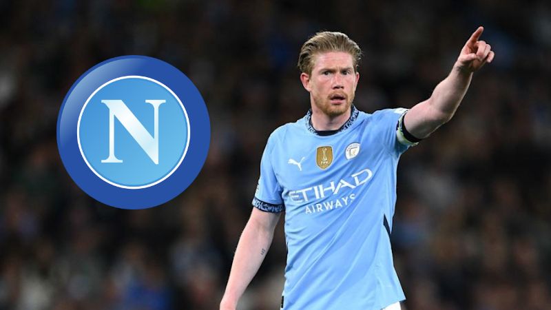 Kevin De Bruyne está cerca de cerrar su fichaje con el nuevo campeón de Italia.