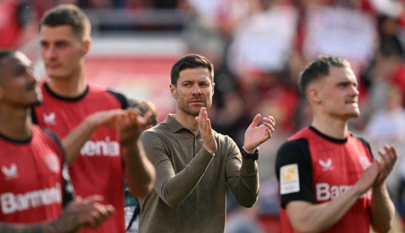 Xabi Alonso se despide del Bayer Leverkusen