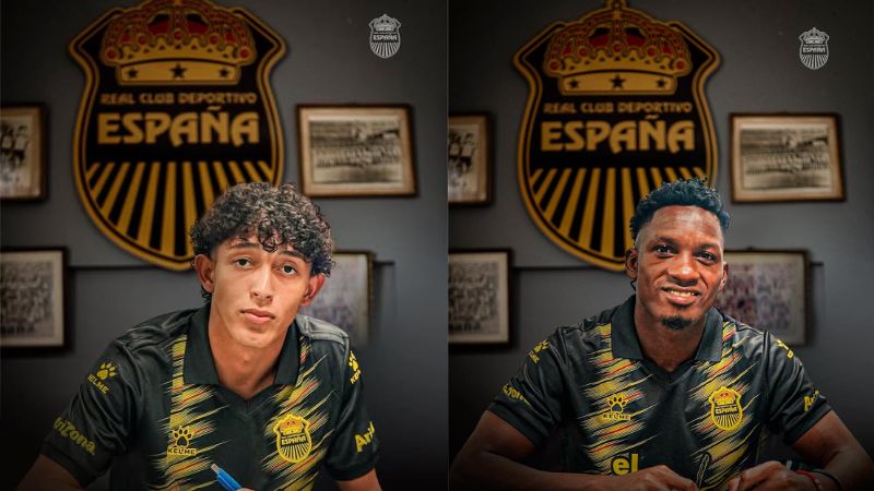 Dixon Cruz y Franklin Flores vestirán de "aurinegro" el campeonato venidero.