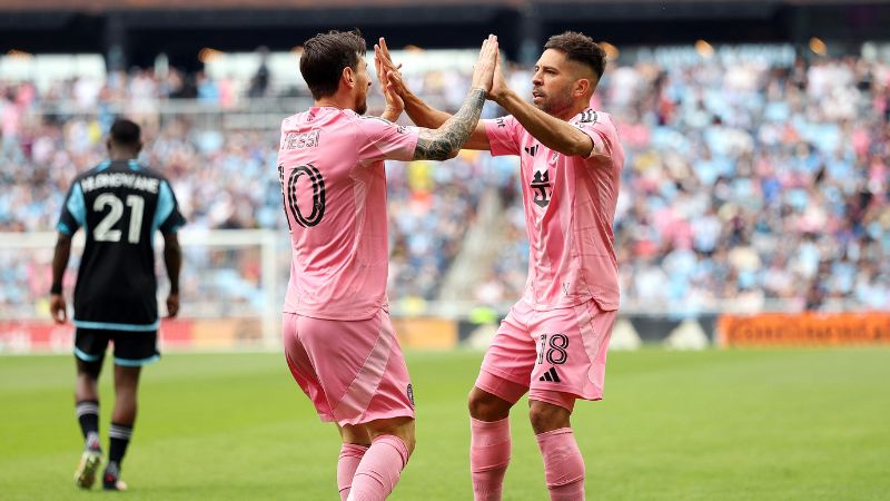 Jordi Alba y Lionel Messi continuarán jugando juntos en el Inter Miami.