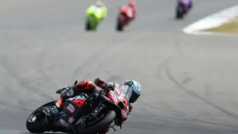 Luca Marini participaba en uno de los ensayos previos a una carrera de resistencia en Japón.
