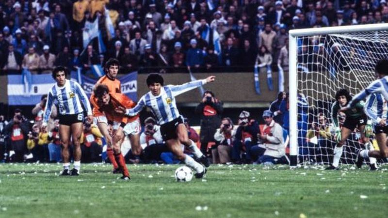 Luis Galván acompañó a Daniel Passarella en la final del Mundial de 1978 entre Argentina y Países Bajos.