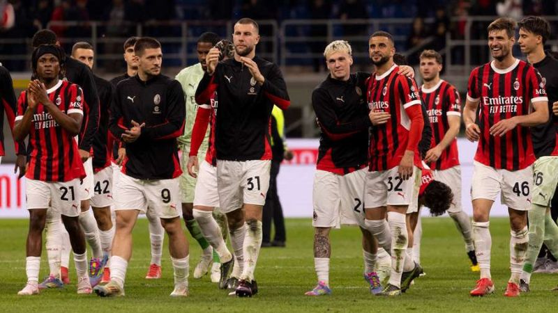 El Milan buscará este miércoles el título de la Copa de Italia contra el Bolonia.