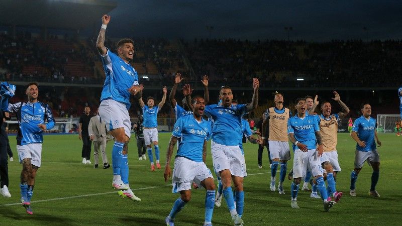 El Nápoles llega a la última fecha de la Serie A de Italia con un punto de ventaja sobre el Inter de Milán.