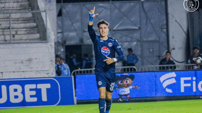 El delantero argentino de Motagua, Rodrigo Auzmendi, cerró como máximo goleador del torneo de Clausura.