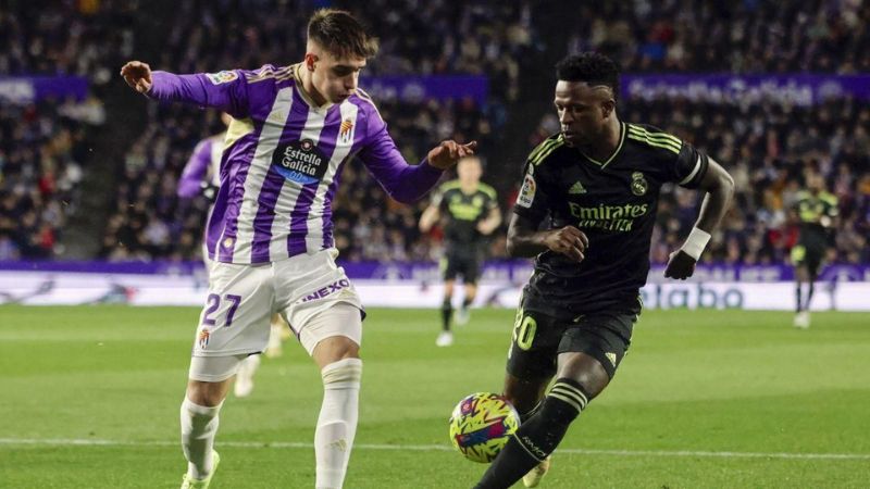 El brasileño Vinicius fue víctima de racismo en un partido contra el Valladolid.