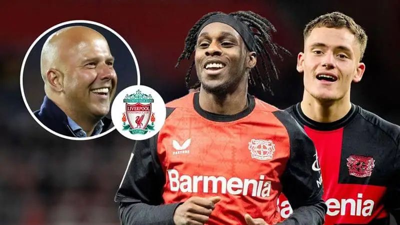 Florian Wirtz y Jeremie Frimpong están cerca de convertirse en nuevos jugadores del Liverpool, informan medios en Inglaterra.