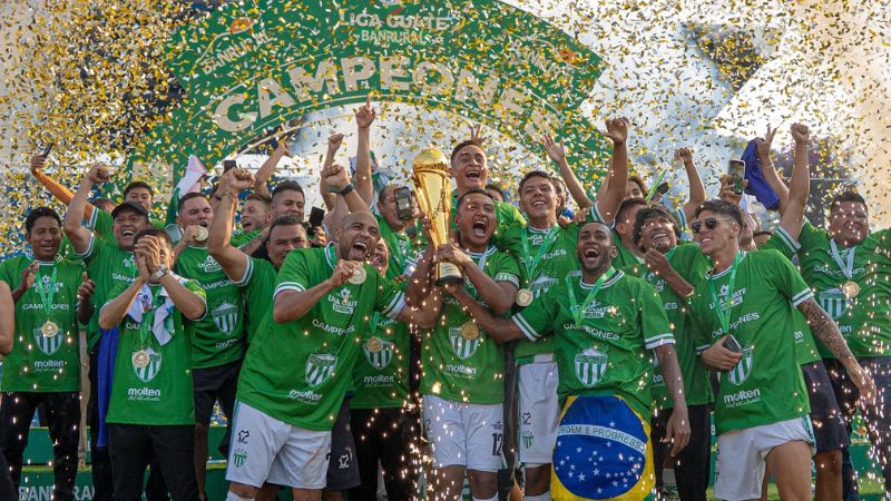 El Antigua GFC es el vigente campeón del fútbol guatemalteco.