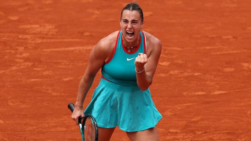 Aryna Sabalenka ya está en semifinales de Roland Garros, donde enfrentará a la vigente triple campeona, Iga Swiatek.