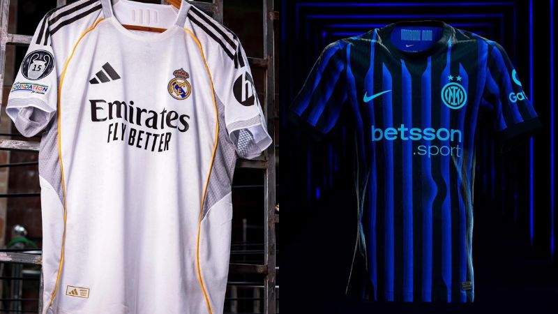 Los subcampeones de Italia y España estrenarán sus camisetas en el Mundial de Clubes.