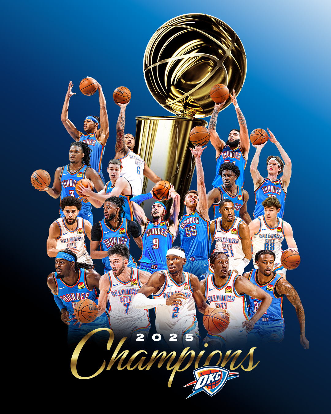 Oklahoma City Thunder conquistó su primer título de la NBA al vencer 103-91 a Indiana Pacers en el juego final.