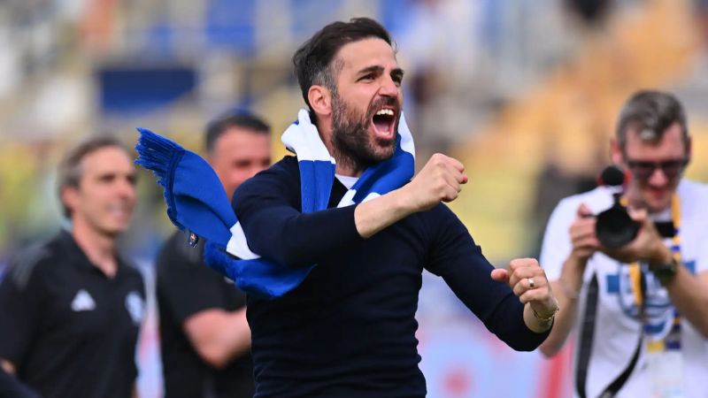 Cesc Fábregas y el Como terminaron en la décima posición de la Serie A esta temporada 2024/25.