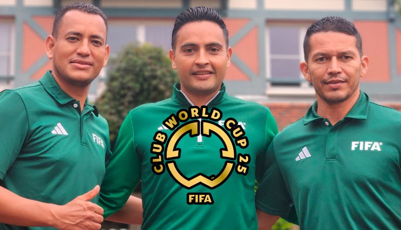 Said Martínez y hondureños en el Mundial de Clubes