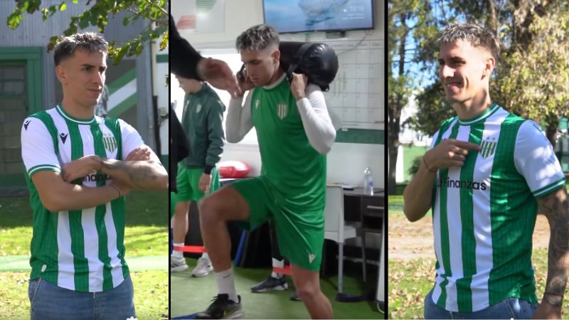 El ex delantero de Motagua, Rodrigo Auzmendi, se integró a los entrenamientos del equipo Banfield de Argentina.
