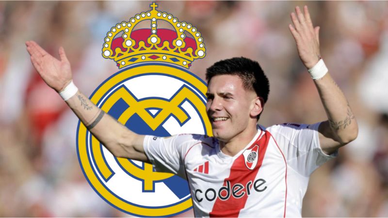 Franco Mastantuono escoge al Real Madrid para fichar a pesar de las negociaciones con el París Saint-Germain.