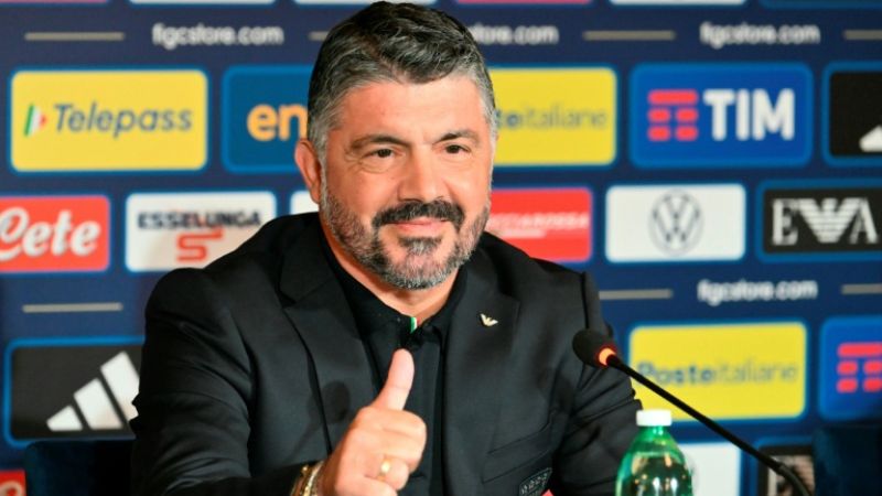 Gennaro Gattuso declaró sentirse confiado de poder llevar a Italia al próximo Mundial.